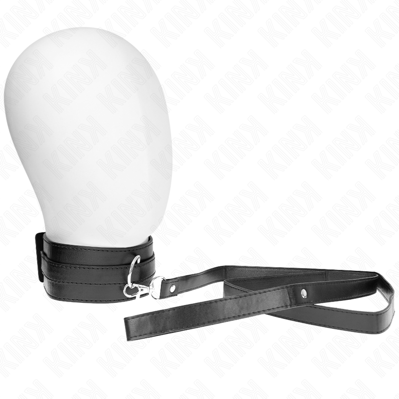 KINK - COLAR COM TRELA 116 CM MODELO 1 AJUSTÁVEL 36-43 CM X 5 CM