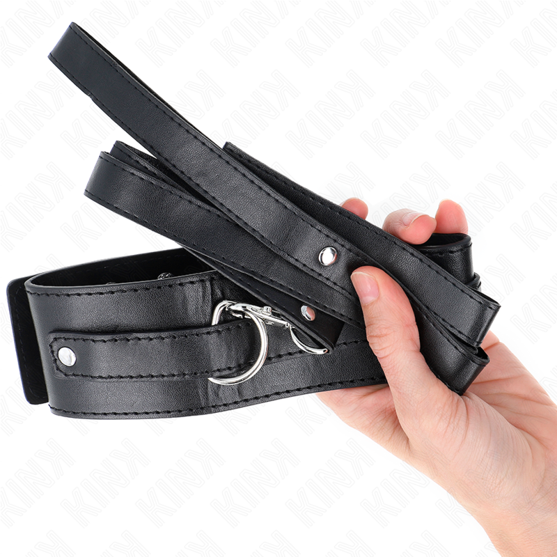KINK - COLAR COM TRELA 116 CM MODELO 1 AJUSTÁVEL 36-43 CM X 5 CM