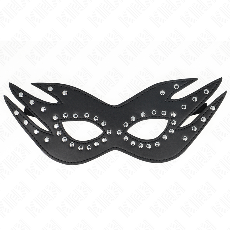 KINK - MÁSCARA EM POLIPELE COM REBITES MODELO 3 26 x 9.5 CM