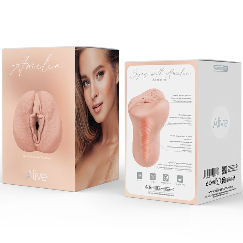 MASTURBADOR MASCULINO VAGINA SUPER REALISTA TAMANHO M