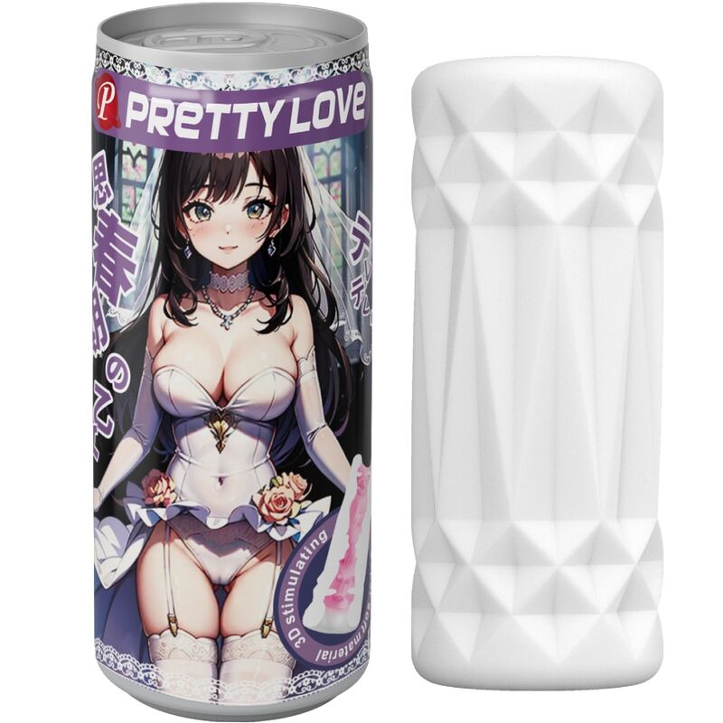 PRETTY LOVE - MASTURBADOR MASCULINO EM LATA MODELO 2