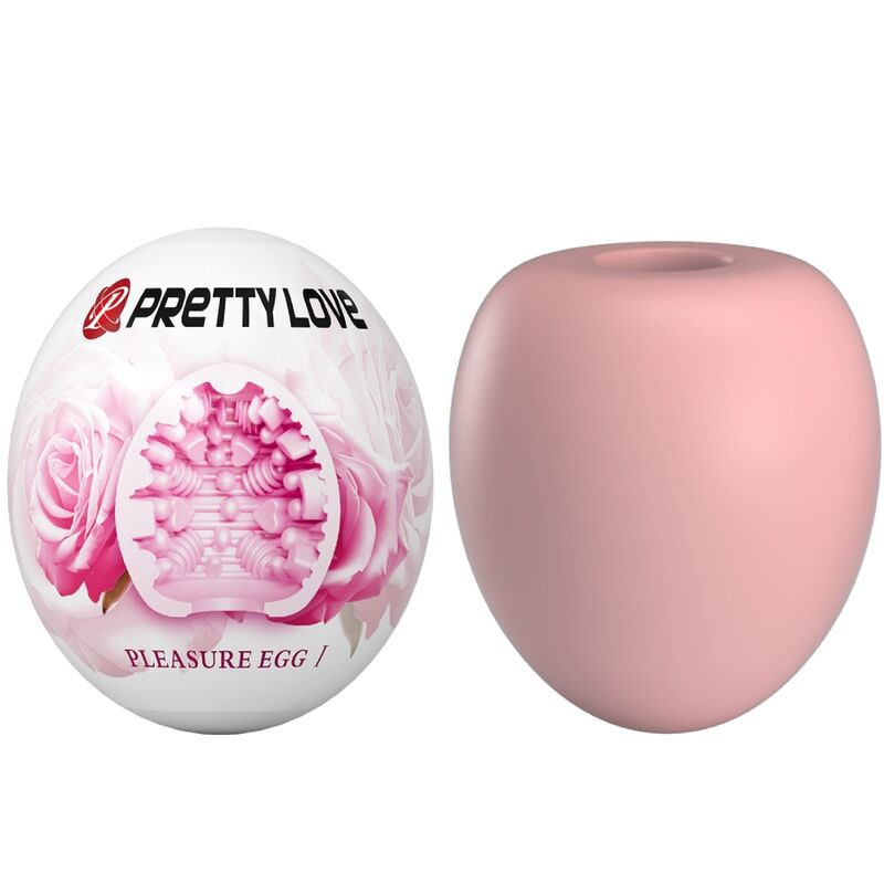 PRETTY LOVE - MASTURBADOR MASCULINO OVO ROSA