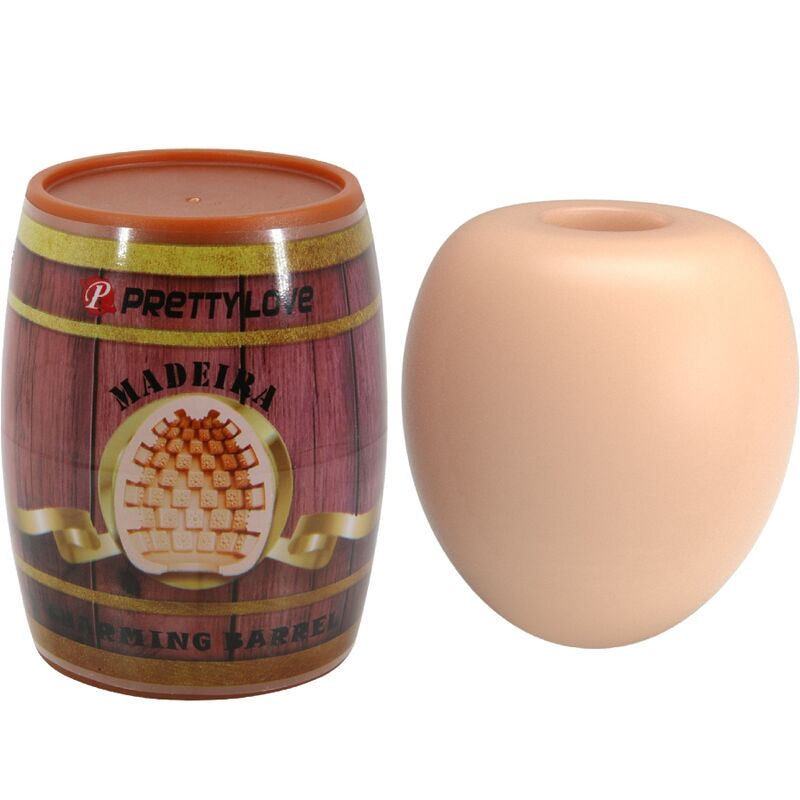 PRETTY LOVE - MASTURBADOR MASCULINO OVO NATURAL MODELO 2