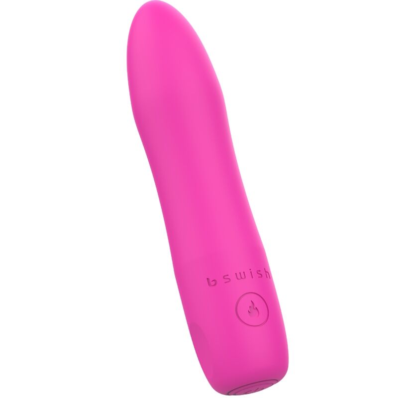 B SWISH - BCUTE INFINITE HEAT VIBRADOR CLÁSSICO COM AQUECIMENTO ROSA