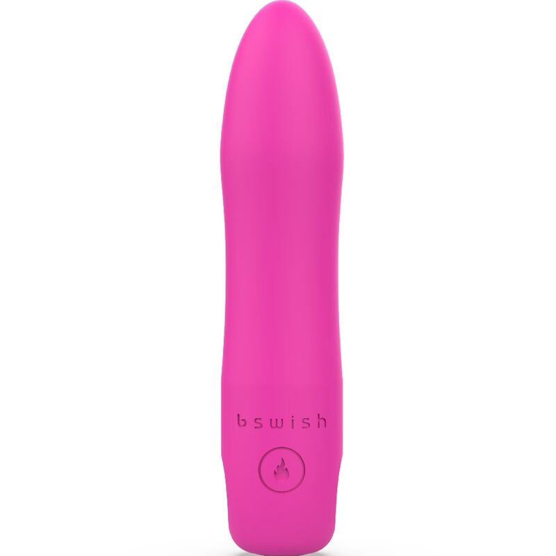 B SWISH - BCUTE INFINITE HEAT VIBRADOR CLÁSSICO COM AQUECIMENTO ROSA