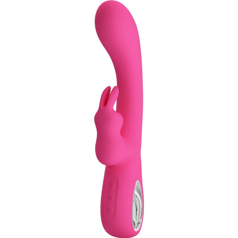 PRETTY LOVE - NOVAK VIBRADOR RABBIT 12 VIBRAÇÕES ROSA