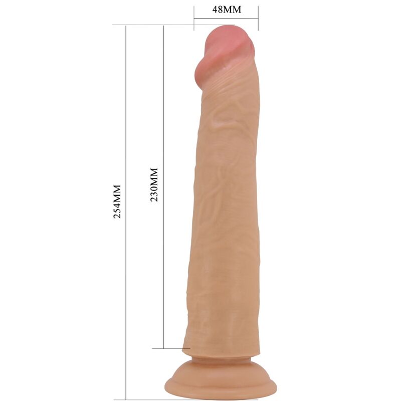 PRETTY LOVE - SHARIFE DILDO REALISTA 25 CM NATURAL