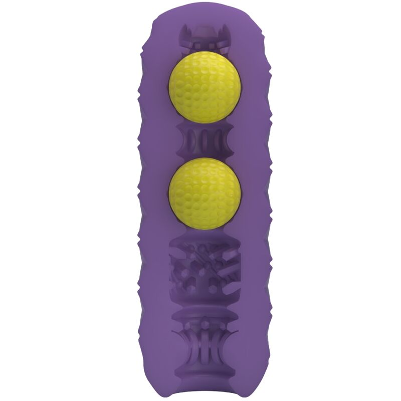 PRETTY LOVE - TWIN BALLS MASTURBADOR MASCULINO ROXO