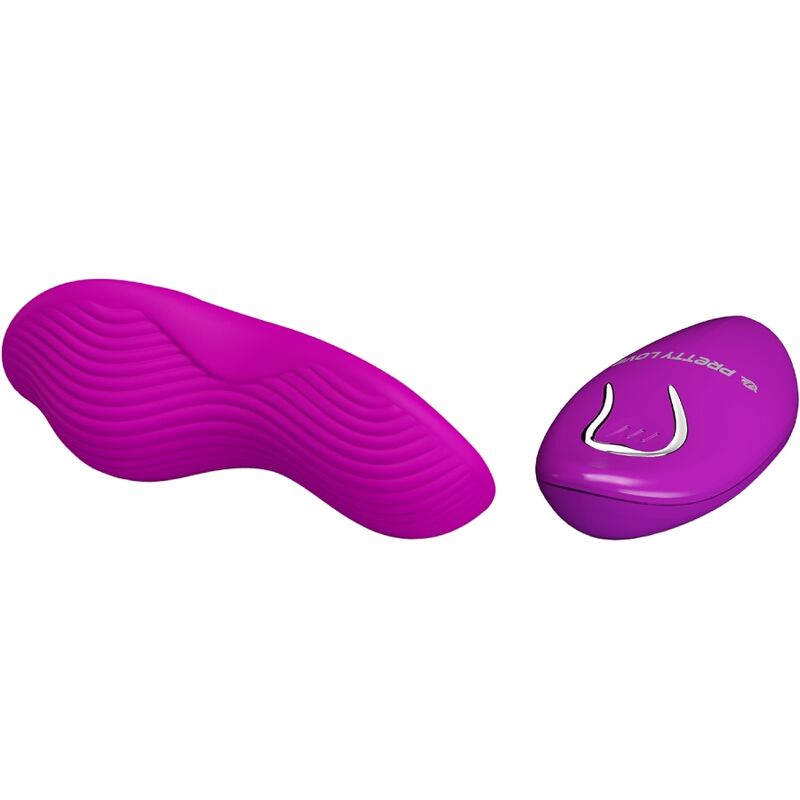 PRETTY LOVE - ROMARIO ESTIMULADOR LAY-ON CLITORIANO COM CONTROLO REMOTO ROSA