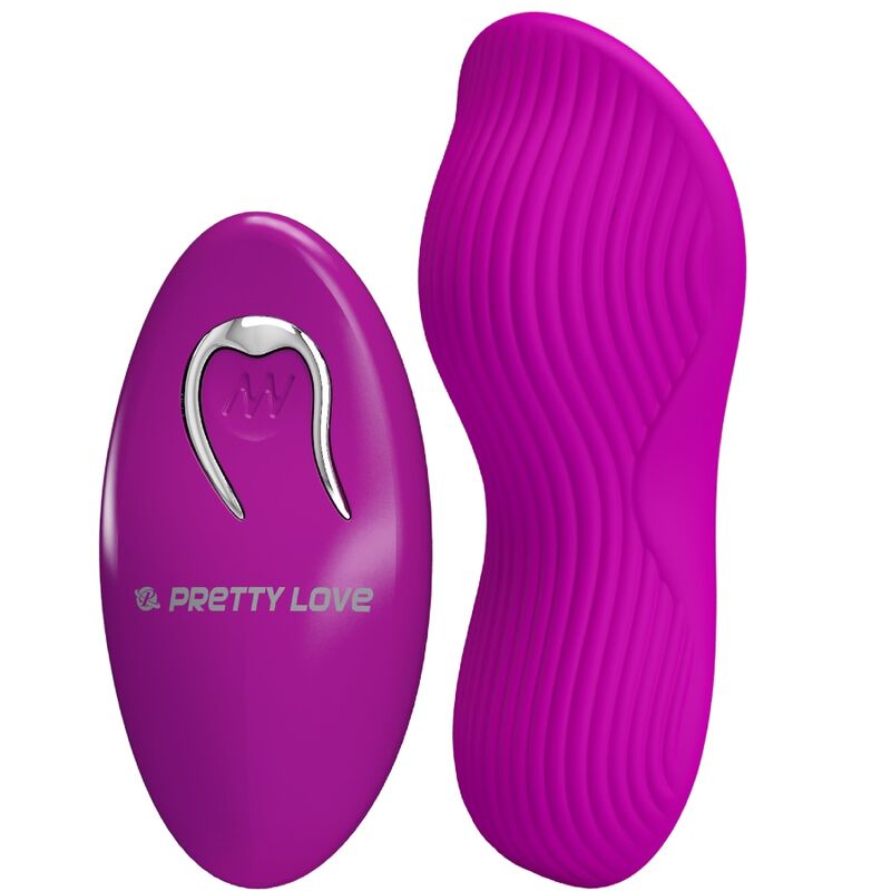 PRETTY LOVE - ROMARIO ESTIMULADOR LAY-ON CLITORIANO COM CONTROLO REMOTO ROSA