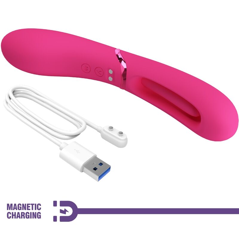 ROMANCE - LEXIE VIBRADOR PONTO G 7 VIBRAÇÕES ROSA