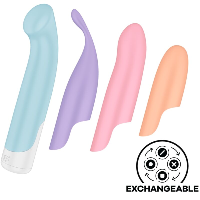 SATISFYER - PLAYFUL FOUR CONJUNTO VIBRADORES 4 EM 1 + POWER BULLET