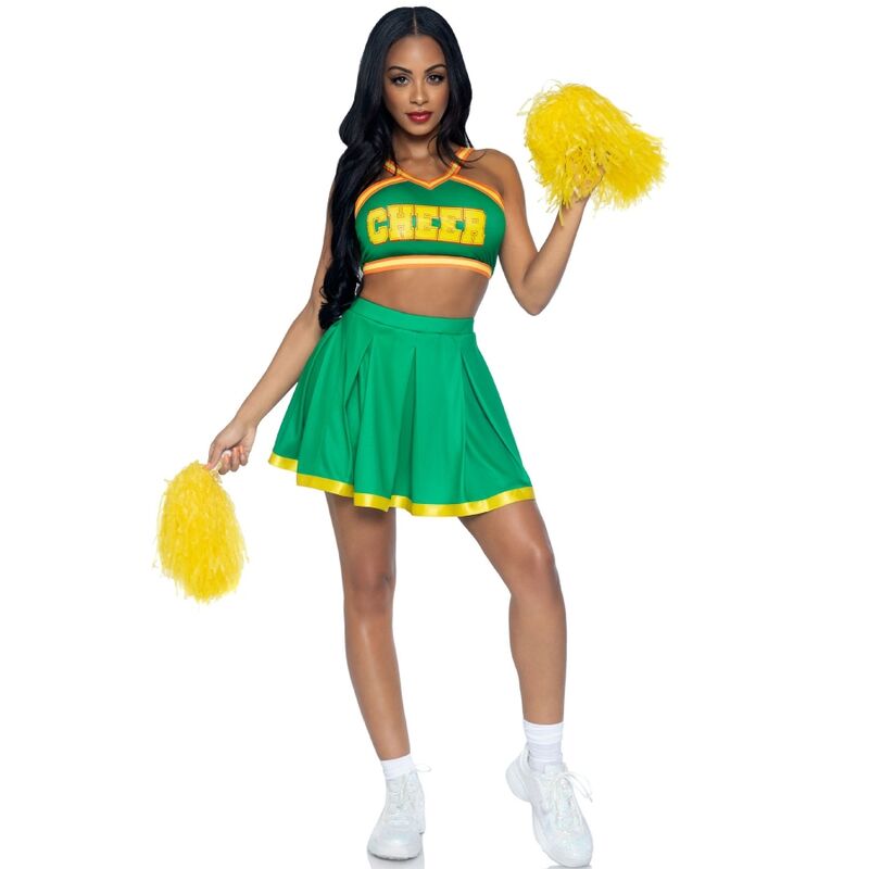 LEG AVENUE - FANTASIA DE CLAQUE VERDE M/L