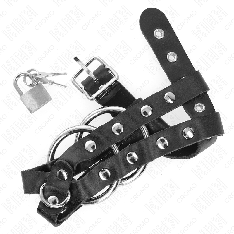 KINK - JAULA AJUSTÁVEL PARA PÊNIS COM CADEADO