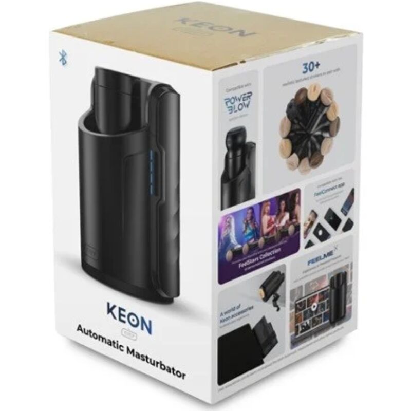 KIIROO - KEON COMBO SET BY KIIROO + FEEL STROKER PRETO