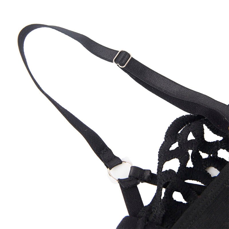SUBBLIME - 954055 BODY SEXY EM RENDA PRETO S/M