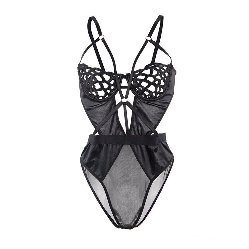 SUBBLIME - 954055 BODY SEXY EM RENDA PRETO S/M