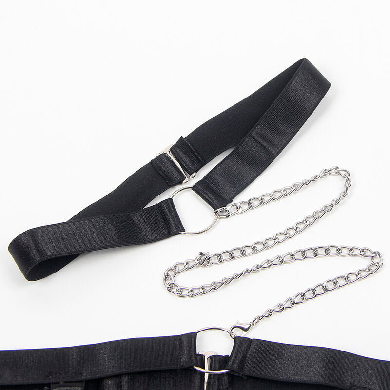 SUBBLIME - 954390 BODY SEXY COM LIGAS PRETO L/XL