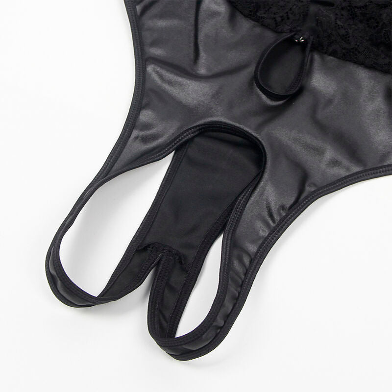 SUBBLIME - 954390 BODY SEXY COM LIGAS PRETO L/XL