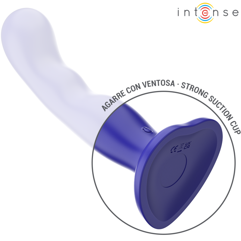 INTENSE - SHORTY VIBRADOR COM VENTOSA AZUL COM CONTROLO REMOTO