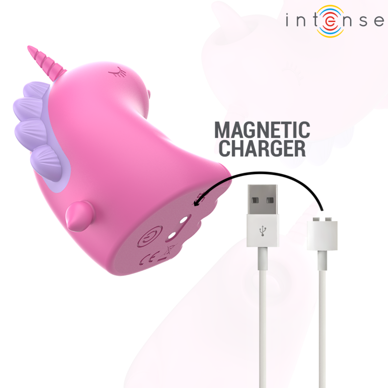 INTENSE - PINKIE ESTIMULADOR COM LÍNGUA ROTATIVA 360º
