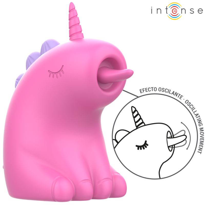 INTENSE - PINKIE ESTIMULADOR COM LÍNGUA ROTATIVA 360º