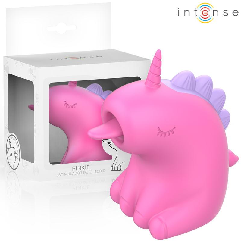 INTENSE - PINKIE ESTIMULADOR COM LÍNGUA ROTATIVA 360º