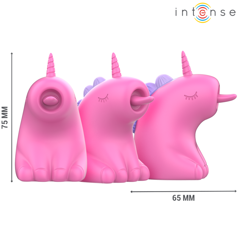INTENSE - PINKIE ESTIMULADOR COM LÍNGUA ROTATIVA 360º