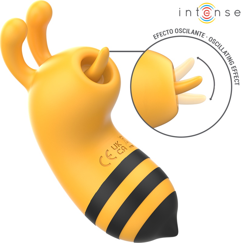 INTENSE - MAYA ESTIMULADOR COM LÍNGUA ROTATIVA 360º