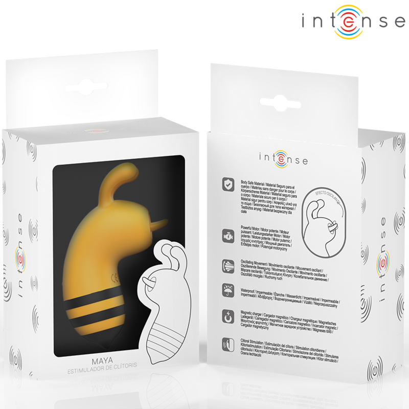 INTENSE - MAYA ESTIMULADOR COM LÍNGUA ROTATIVA 360º