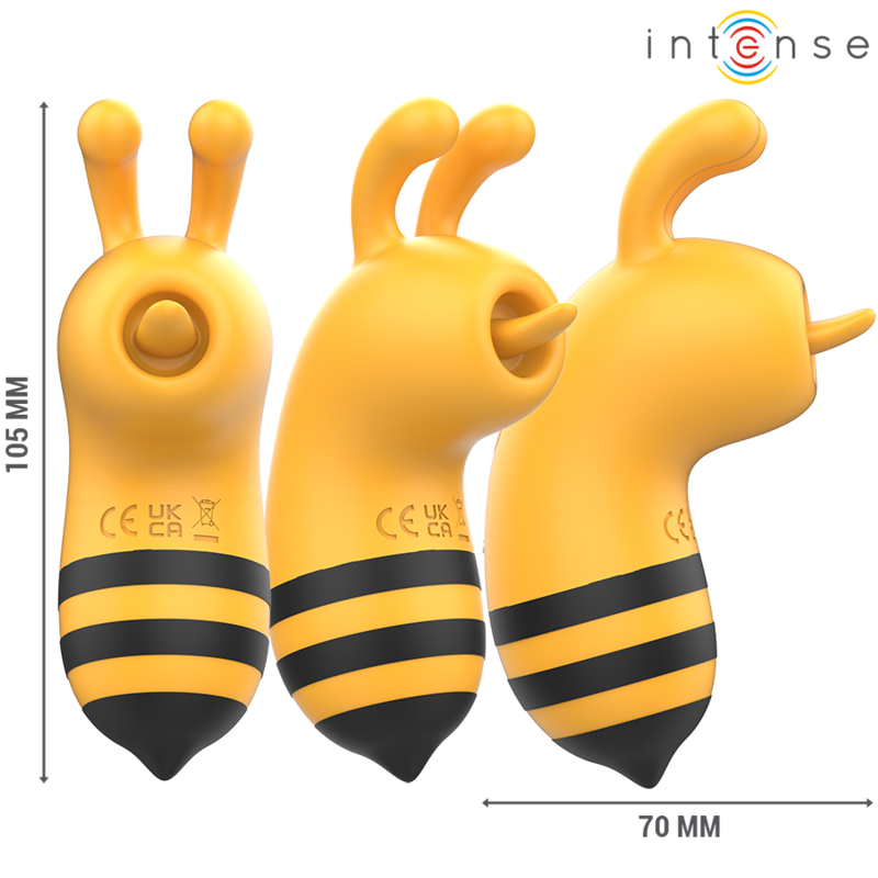 INTENSE - MAYA ESTIMULADOR COM LÍNGUA ROTATIVA 360º