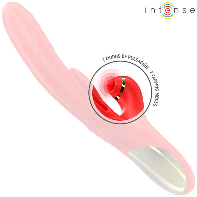 INTENSE - ROSALIA VIBRADOR MULTIFUNÇÃO 3 EM 1 VERMELHO