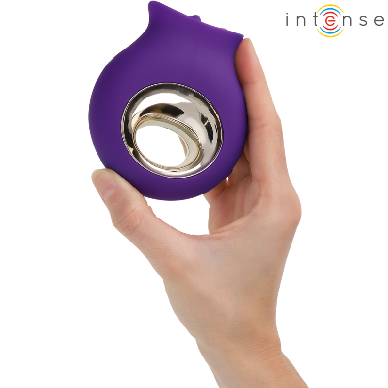INTENSE - TULI ESTIMULADOR CLITORIANO 9 VIBRAÇÕES & 9 OSCILAÇÕES ROXO
