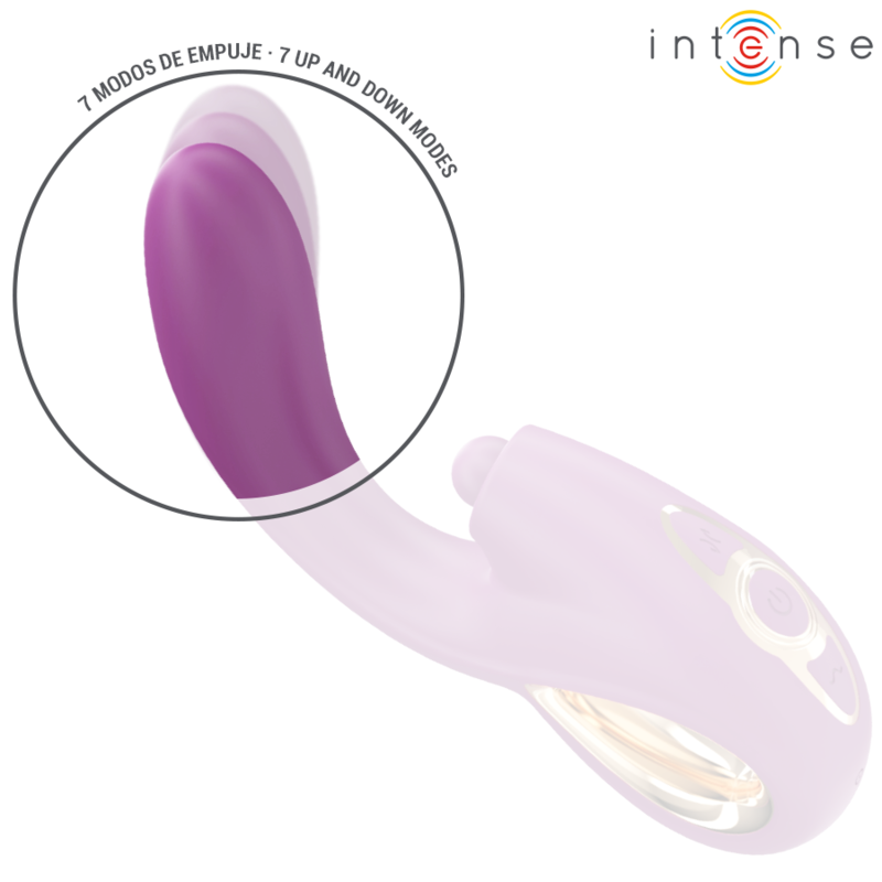 INTENSE - LALI VIBRADOR PONTO G MULTIFUNÇÃO ESTIMULAÇÃO & IMPULSO & VIBRAÇÃO ROXO