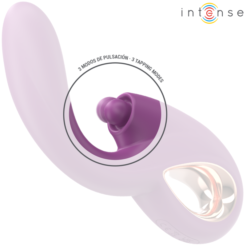 INTENSE - LALI VIBRADOR PONTO G MULTIFUNÇÃO ESTIMULAÇÃO & IMPULSO & VIBRAÇÃO ROXO