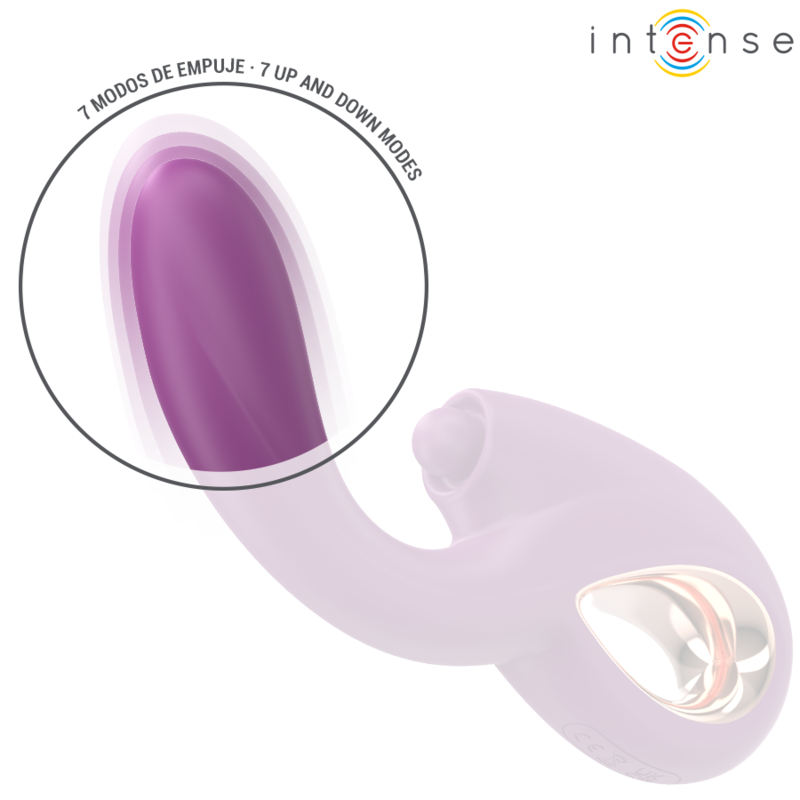 INTENSE - LALI VIBRADOR PONTO G MULTIFUNÇÃO ESTIMULAÇÃO & IMPULSO & VIBRAÇÃO ROXO