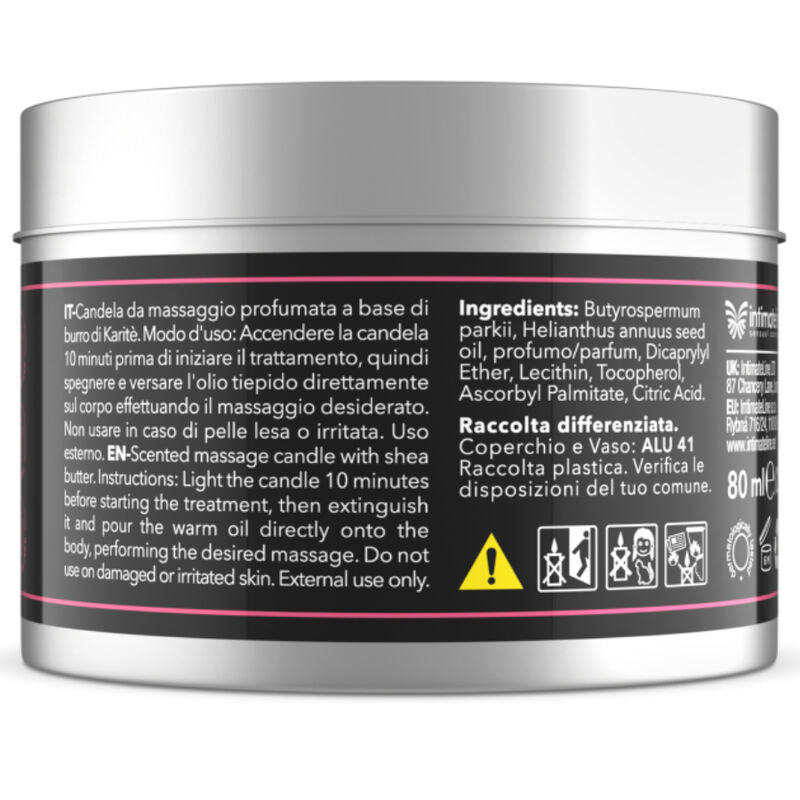 INTIMATELINE LUXURIA - VELA DE MASSAGEM UVA