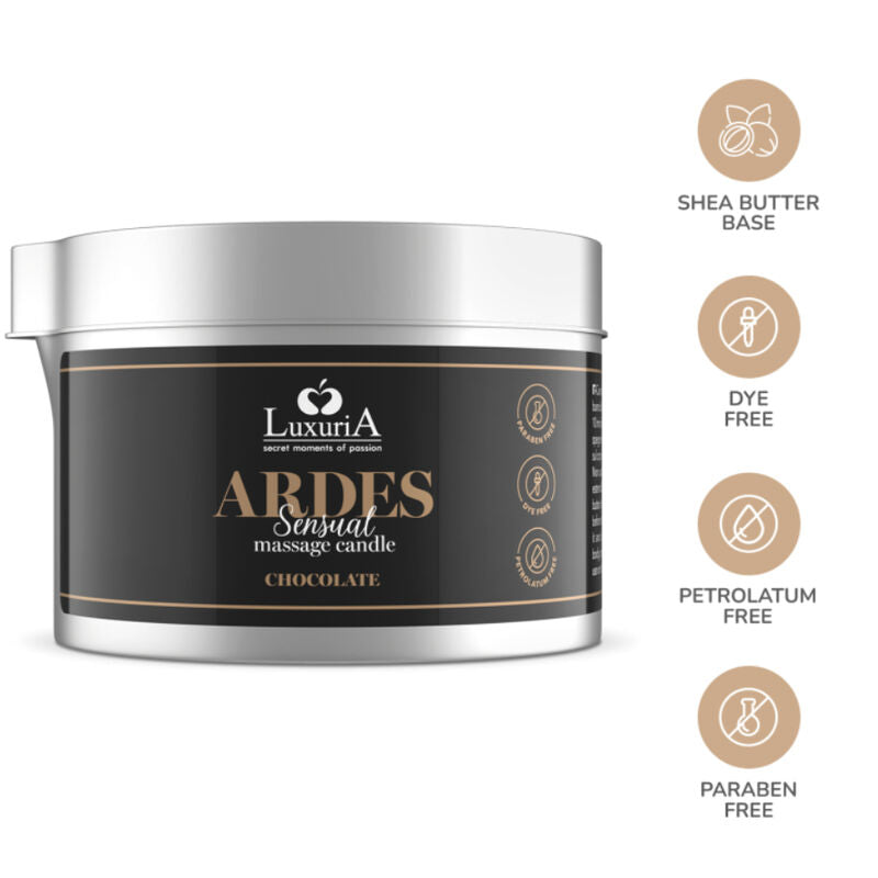 INTIMATELINE LUXURIA - VELA DE MASSAGEM CHOCOLATE