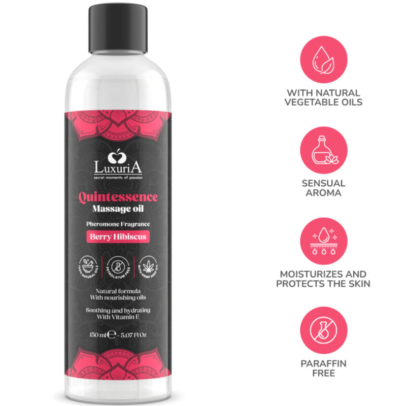 INTIMATELINE LUXURIA - ÓLEO DE MASSAGEM BAGA 150 ML