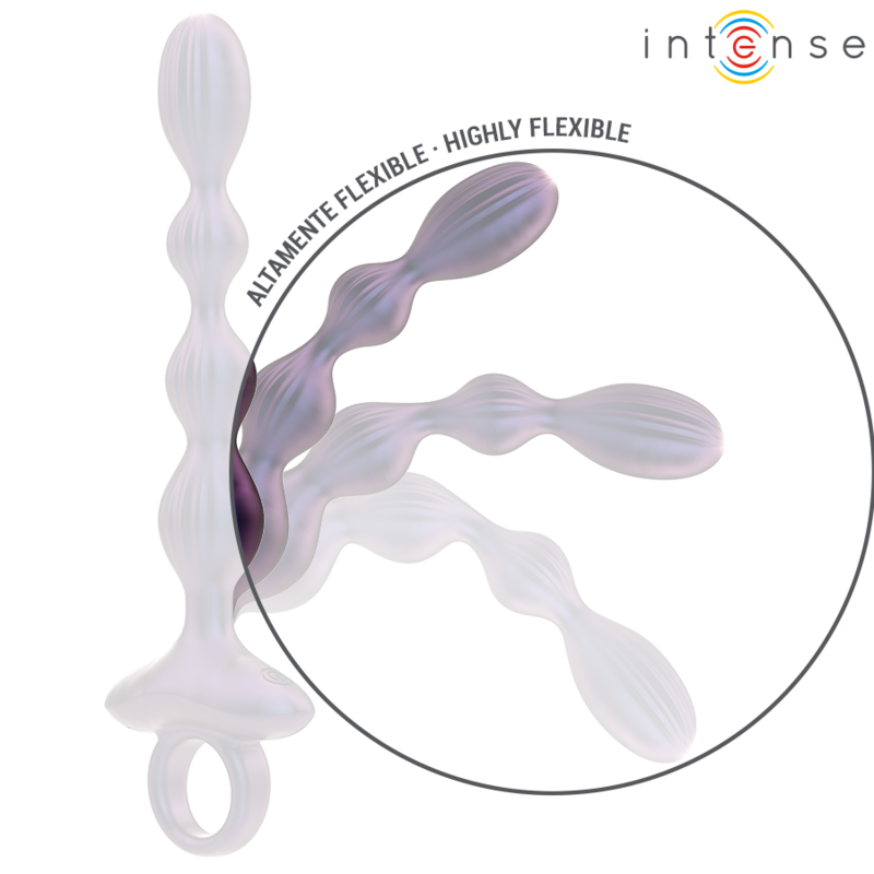 INTENSE - JACKIE PLUG ANAL VIBRADOR MODELO 1 COMANDO REMOTO
