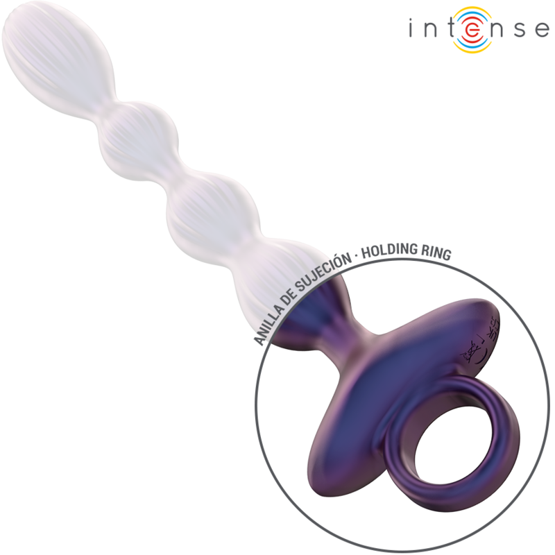 INTENSE - JACKIE PLUG ANAL VIBRADOR MODELO 1 COMANDO REMOTO