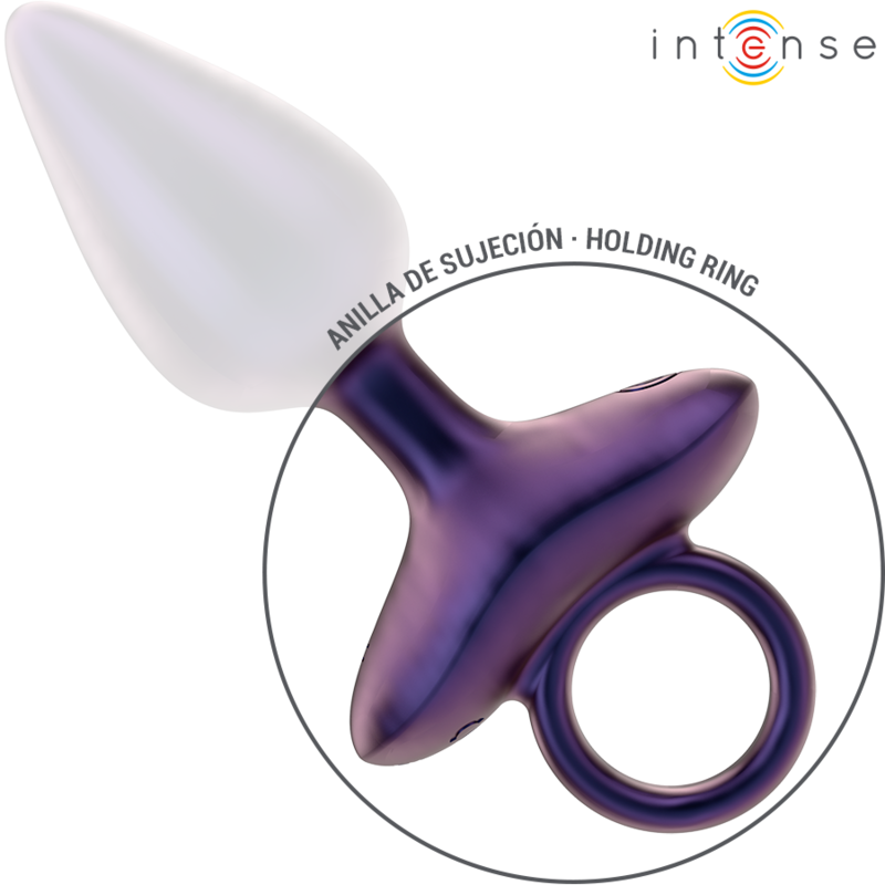 Intense - Michael Vibrador Anal Plug Modelo 2 Controle Remoto
