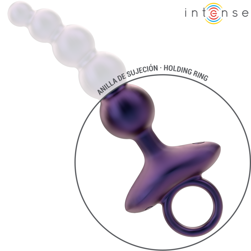 INTENSE - TITO PLUG ANAL VIBRADOR MODELO 3 COM CONTROLO REMOTO