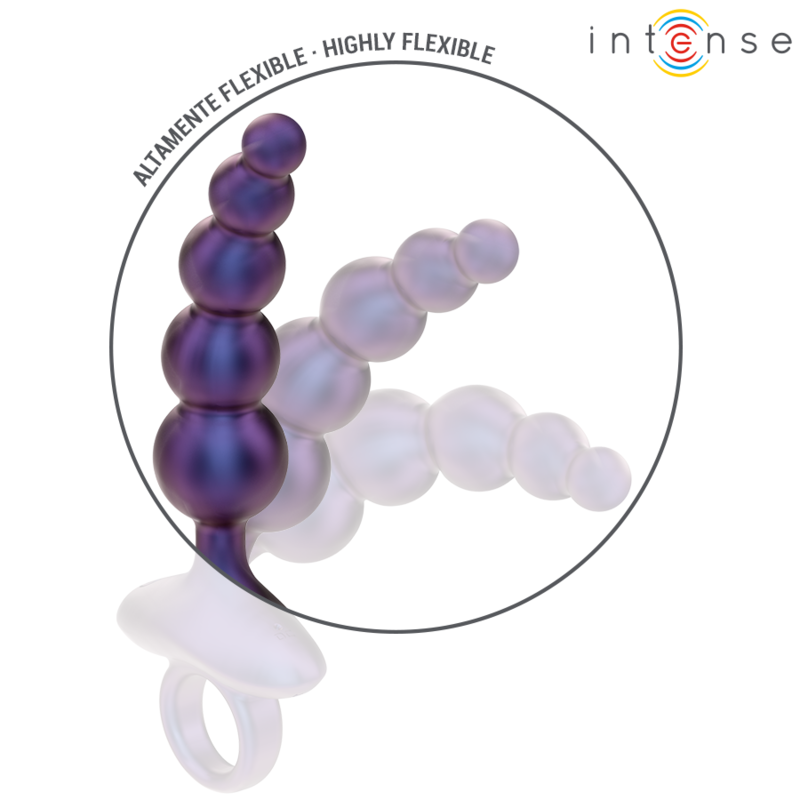INTENSE - TITO PLUG ANAL VIBRADOR MODELO 3 COM CONTROLO REMOTO
