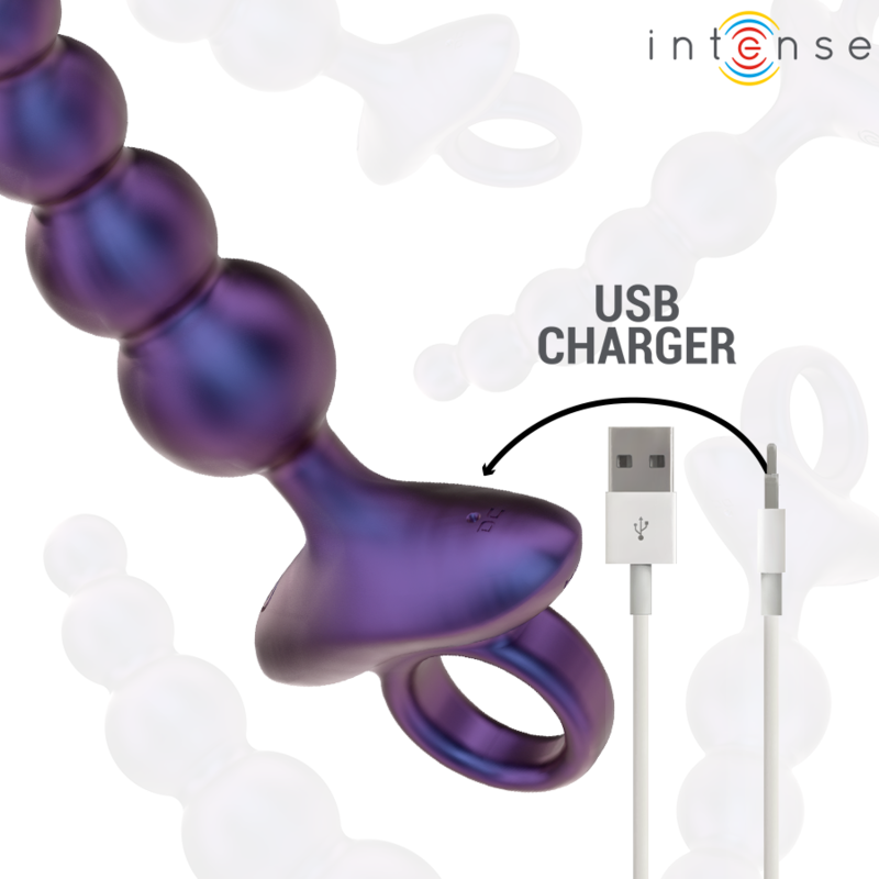 INTENSE - TITO PLUG ANAL VIBRADOR MODELO 3 COM CONTROLO REMOTO