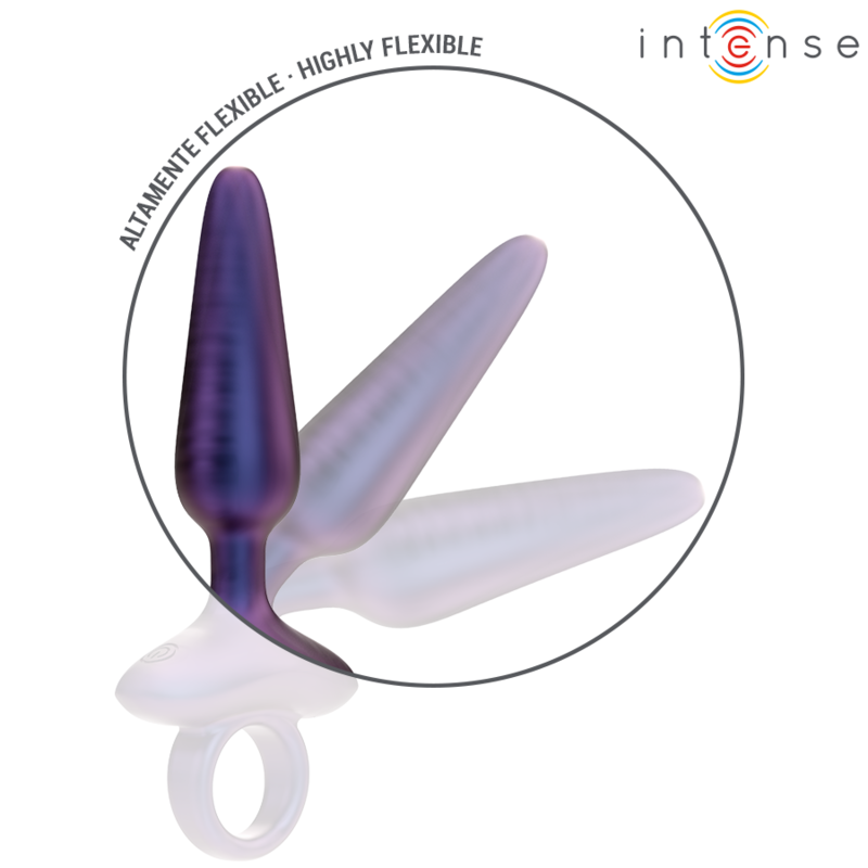 INTENSE - MARLON PLUG ANAL VIBRADOR MODELO 4 COMANDO REMOTO