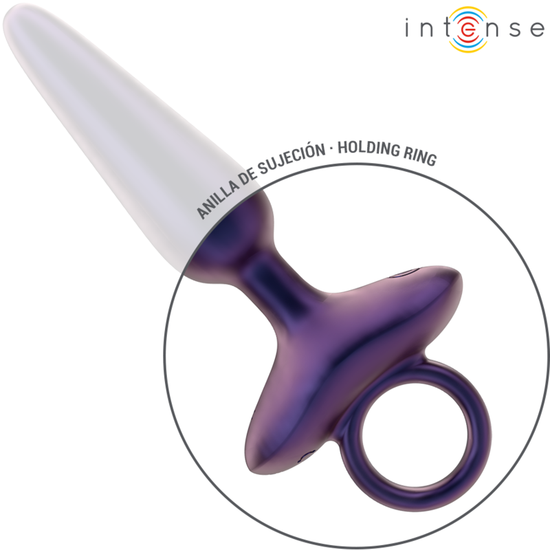 INTENSE - MARLON PLUG ANAL VIBRADOR MODELO 4 COMANDO REMOTO