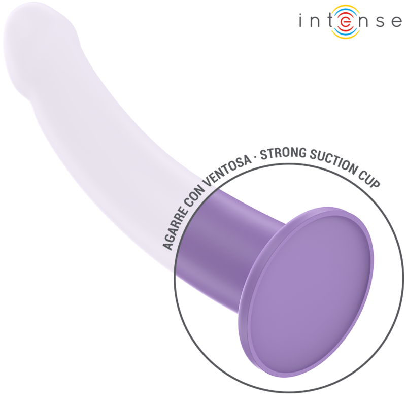 INTENSE - EDDIE VIBRADOR 17.5CM 10 VIBRAÇÕES ROXO COM CONTROLO REMOTO