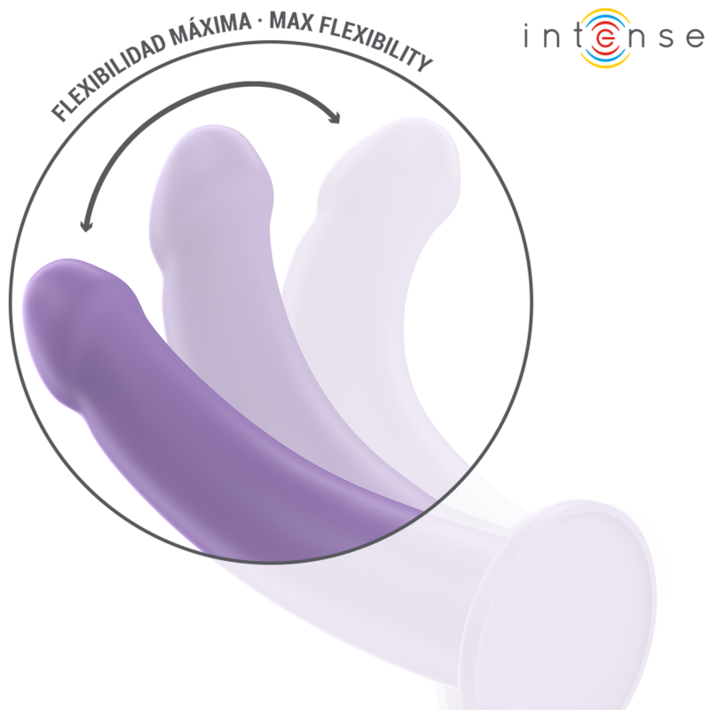 INTENSE - EDDIE VIBRADOR 17.5CM 10 VIBRAÇÕES ROXO COM CONTROLO REMOTO