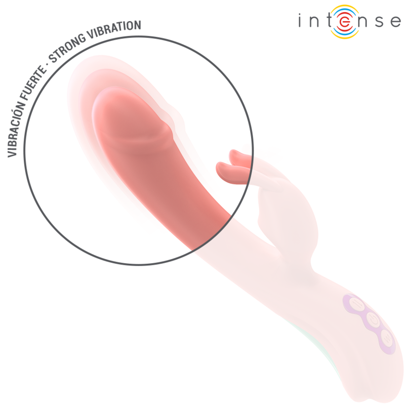 INTENSE - RACHEL VIBRADOR RABBIT 5 VIBRAÇÕES ROSA